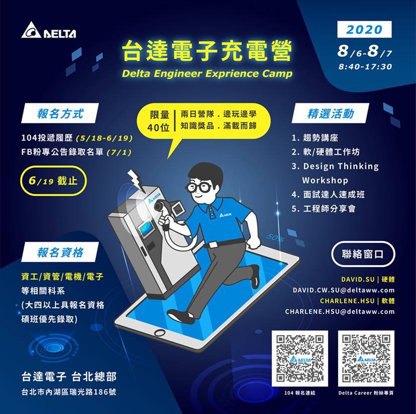2020台達電子充電營